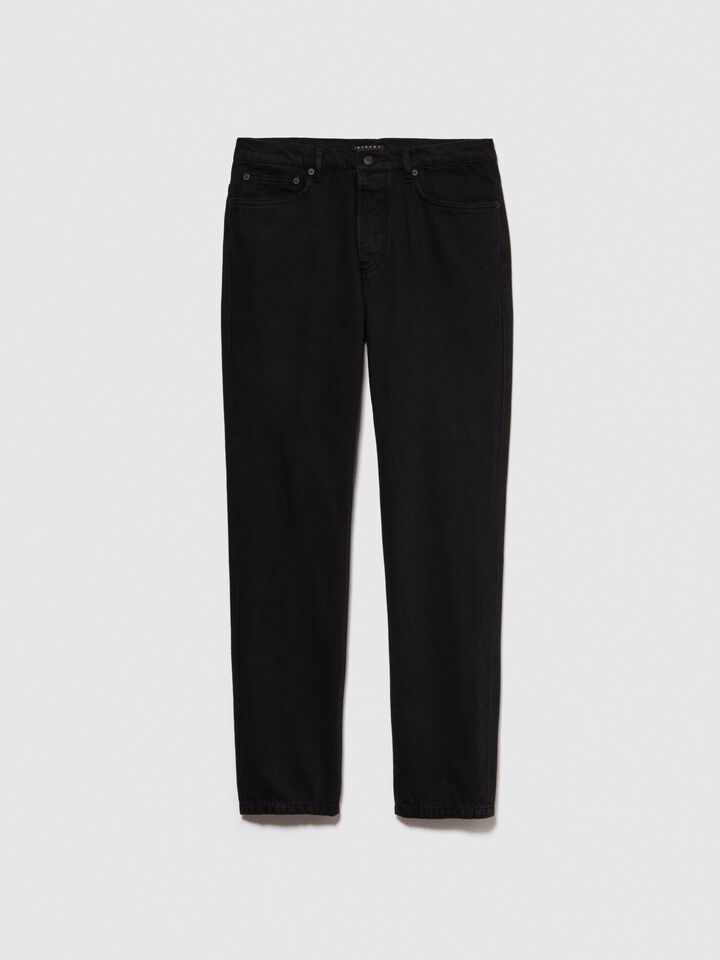 Berlin slim fit colored jeans - men's slim fit jeans - Black | Sisley image number 6